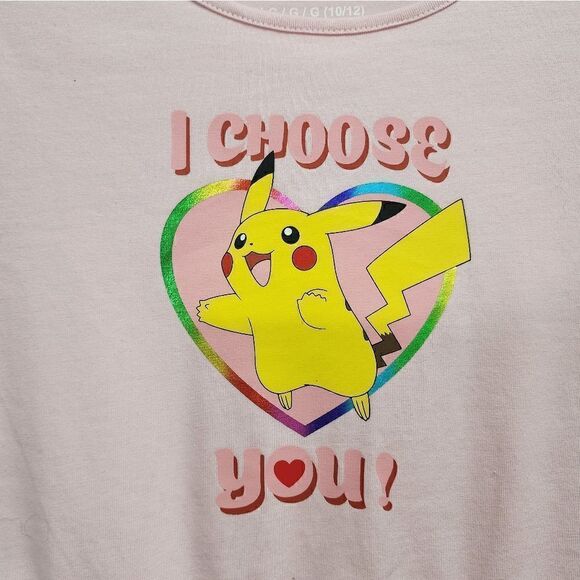 Nwt Valentine's Day Pokémon "I choose you" Pikachu Tulle Dress - Picture 6 of 7